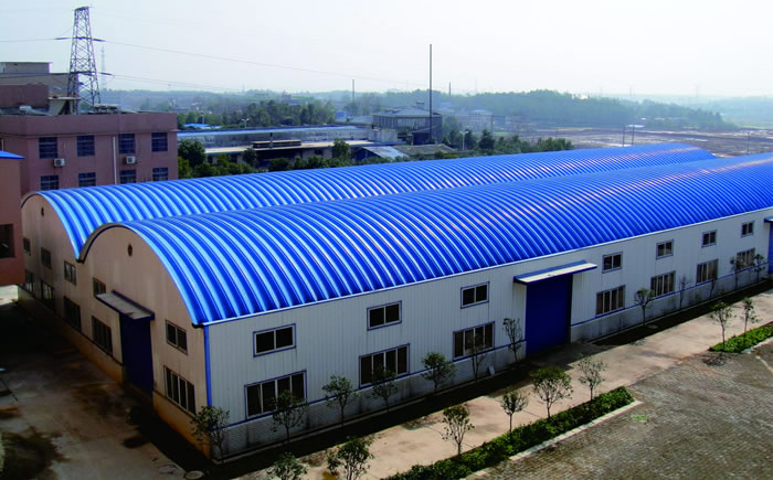 拱形波紋屋頂 拱形波紋屋頂