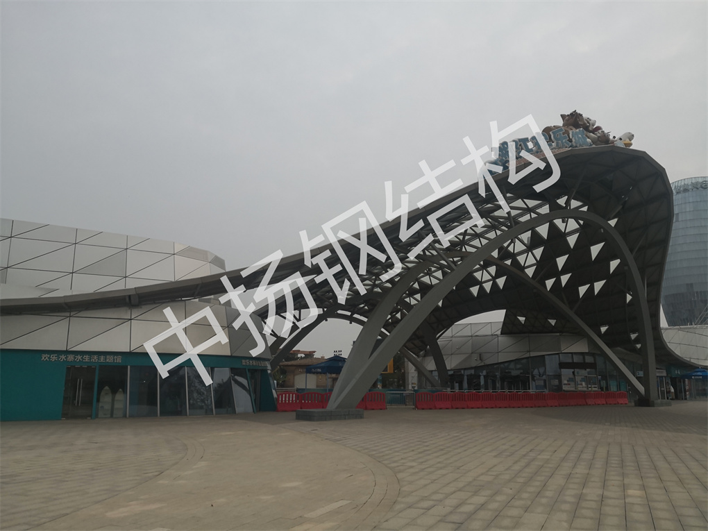 長沙大王山冰雪世界鋼結構工程